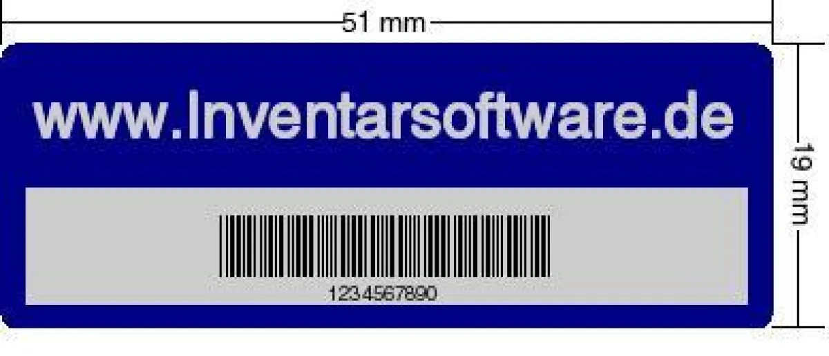 Inventarsoftware Inventarverwaltung Inventarmanager ideal für die Verwaltung von Inventar, Büromöbel Mobiliar, EDV-Inventar oder C