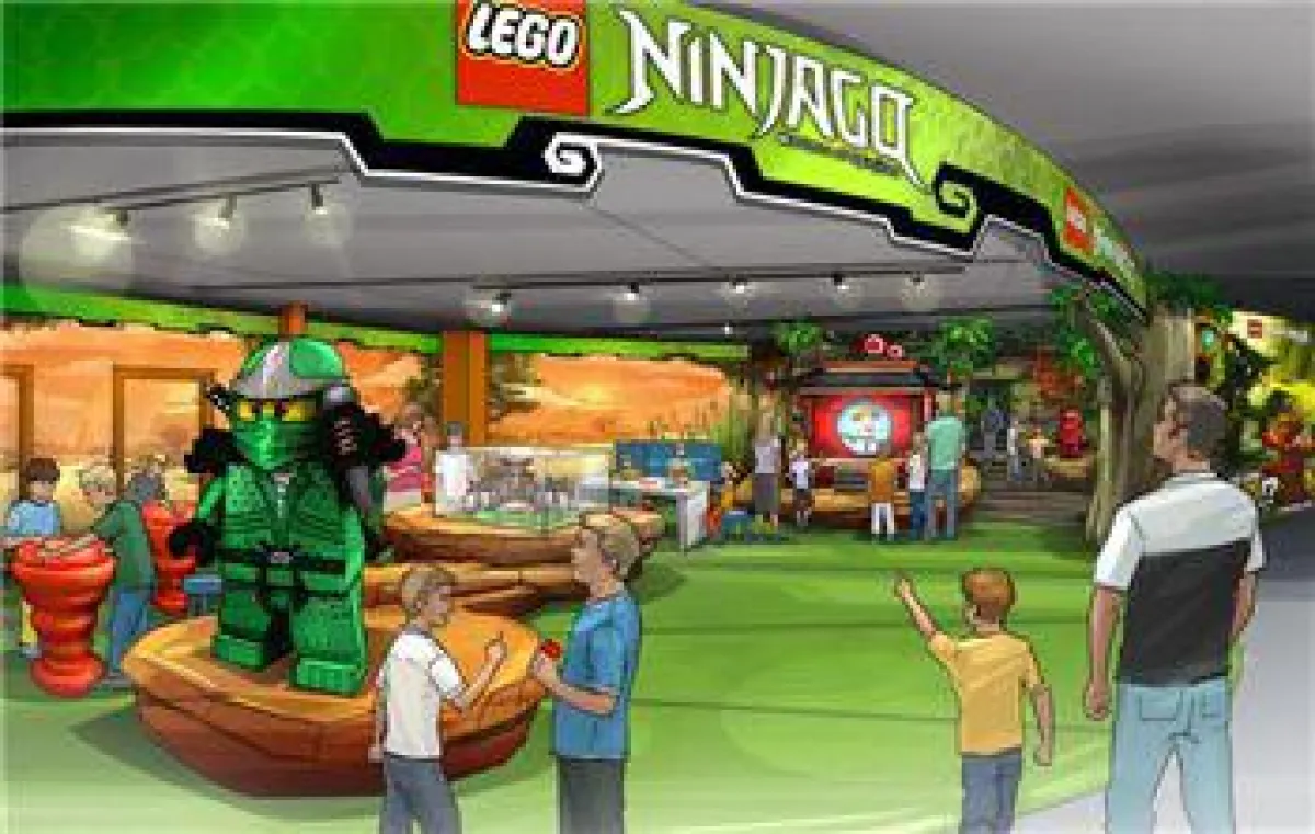 Ninjago Trainingscamp im LEGOLAND Discovery Centre Berlin