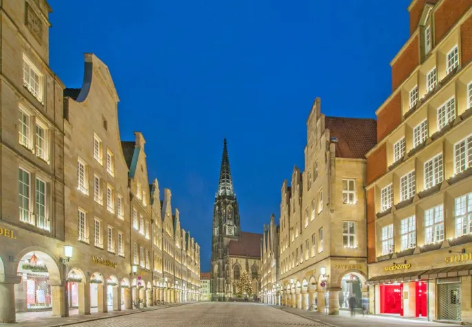Bild: Neue Eindrücke: Münster zur Blauen Stunde und bei Dunkelheit fotografieren