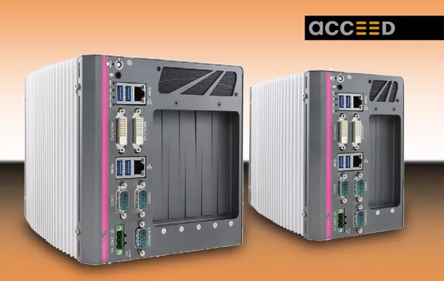 Bild: Skalierbarer i7-Controller Nuvo-6000 mit 5 PCIe/PCI-Slots