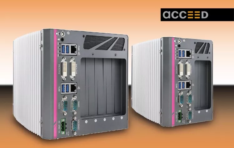 Skalierbarer i7-Controller Nuvo-6000 mit 5 PCIe/PCI-Slots Bild: Skalierbarer i7-Controller Nuvo-6000 mit 5 PCIe/PCI-Slots