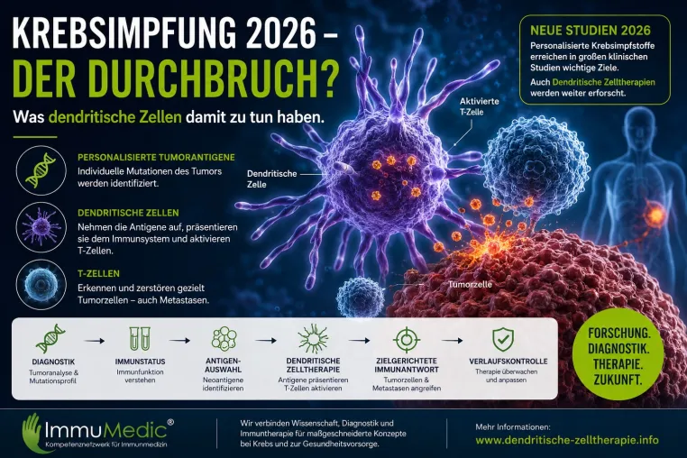 Krebsimpfung schafft Phase-III-Durchbruch: Dendritische Zellen rücken erneut in den Fokus Bild: Krebsimpfung schafft Phase-III-Durchbruch: Dendritische Zellen rücken erneut in den Fokus