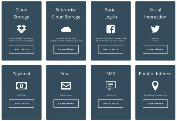 Bild: Einer der größten Nachteile von Xamarin ist Geschichte - Die Einbindung von APIs