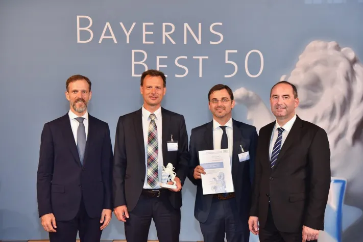 Bild: Hitzler Ingenieure erhält Auszeichnung „Bayerns Best 50“