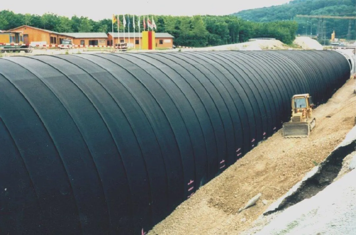 Tunnelabdichtung mit Regupol Bautenschutz