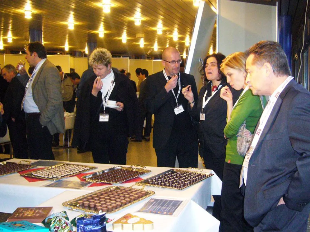 Augenschmaus und Herzerwärmer: Die Produktausstellung zur INTER-PRALINE (Foto 2009)