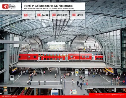 Bild: formativ Webdesign Frankfurt erstellt Onlineshop für Veranstaltungsmanagement der Deutschen Bahn