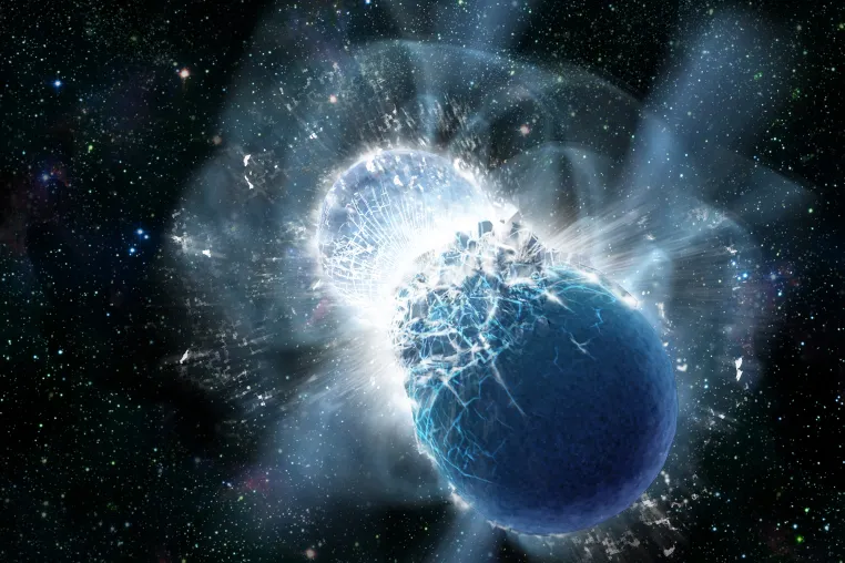 Bild: Neutronensternverschmelzungen mit künstlicher Intelligenz verstehen 