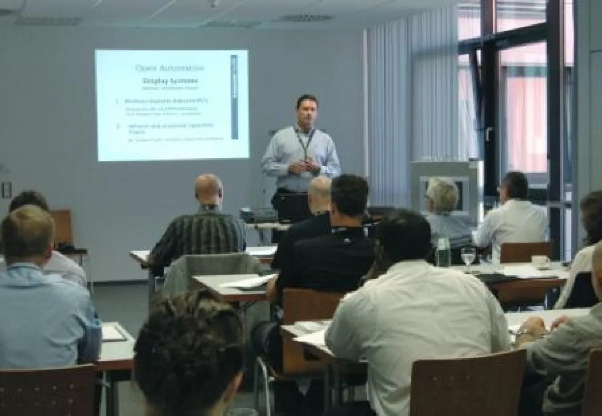 Andreas Schimanski, Grossenbacher Systeme AG, auf dem letzten TREFFPUNKT AUTOMATION