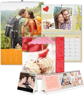 Bild: 'Die Kalenderdrucker' bietet kostenlose Software zur Gestaltung von individuellen Fotokalendern