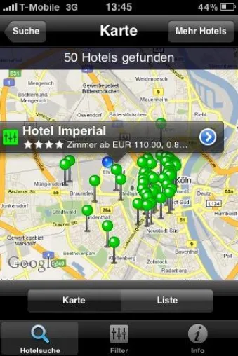 Bild: Wenn Helden Hotels buchen - Neue App macht Suchen und Buchen ganz einfach