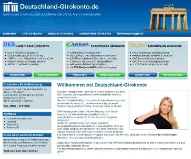 Bild: Deutsches Girokonto - Anbieter im Vergleich