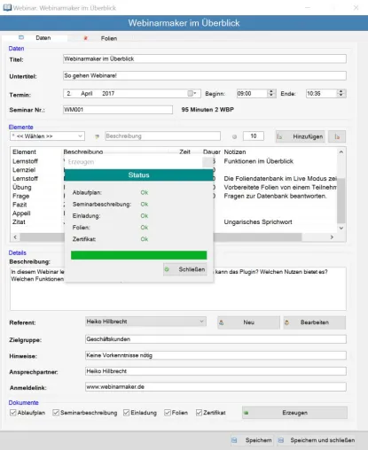 Bild: Neue Software „Webinarmaker“ transformiert Online-Seminare