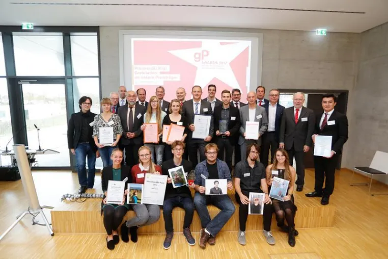 Bild: gP Awards 2017: Studierende und Professoren der Hochschule Augsburg erhalten Auszeichnungen