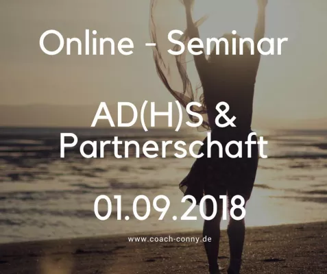 Bild: Online - Seminar "AD(H)S und Partnerschaft"