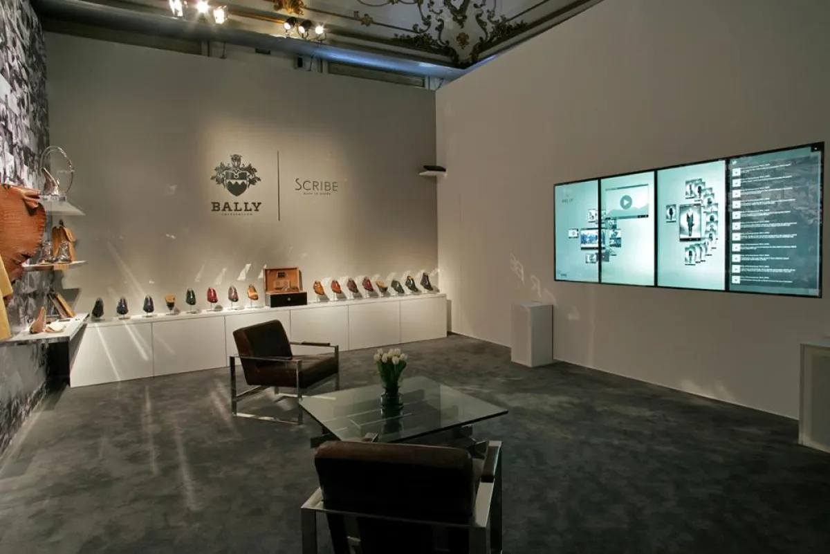 umaSKIN im Bally Scribe Made-To-Order Showroom Concept