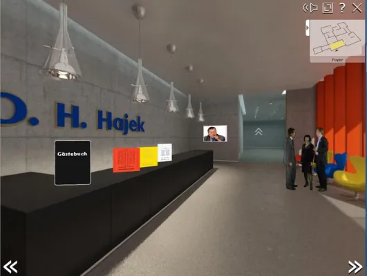 360 Grad Hajek – VISENSO weitet Aktivitäten im Kunstbereich aus Bild: 360 Grad Hajek – VISENSO weitet Aktivitäten im Kunstbereich aus