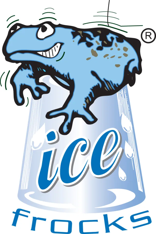 Der coole Frosch - das Erkennungszeichen der Marke ICEFROCKS