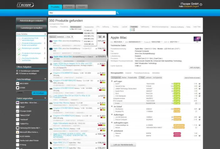 ITscope bringt revolutionären Webdienst für den ITK-Channel: Distributorvergleich startet auf www.itscope.com Bild: ITscope bringt revolutionären Webdienst für den ITK-Channel: Distributorvergleich startet auf www.itscope.com