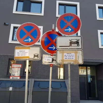 Halteverbot für Ihren Umzug bequem von zuhause aus beantragen Bild: Halteverbot für Ihren Umzug bequem von zuhause aus beantragen