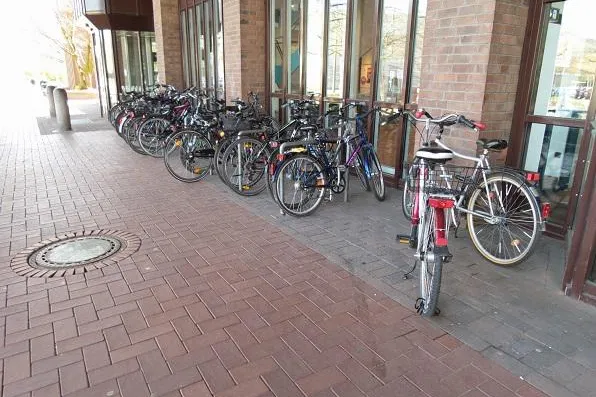 Kataster fürs Fahrräderparken am CCL Langenhagen Bild: Kataster fürs Fahrräderparken am CCL Langenhagen