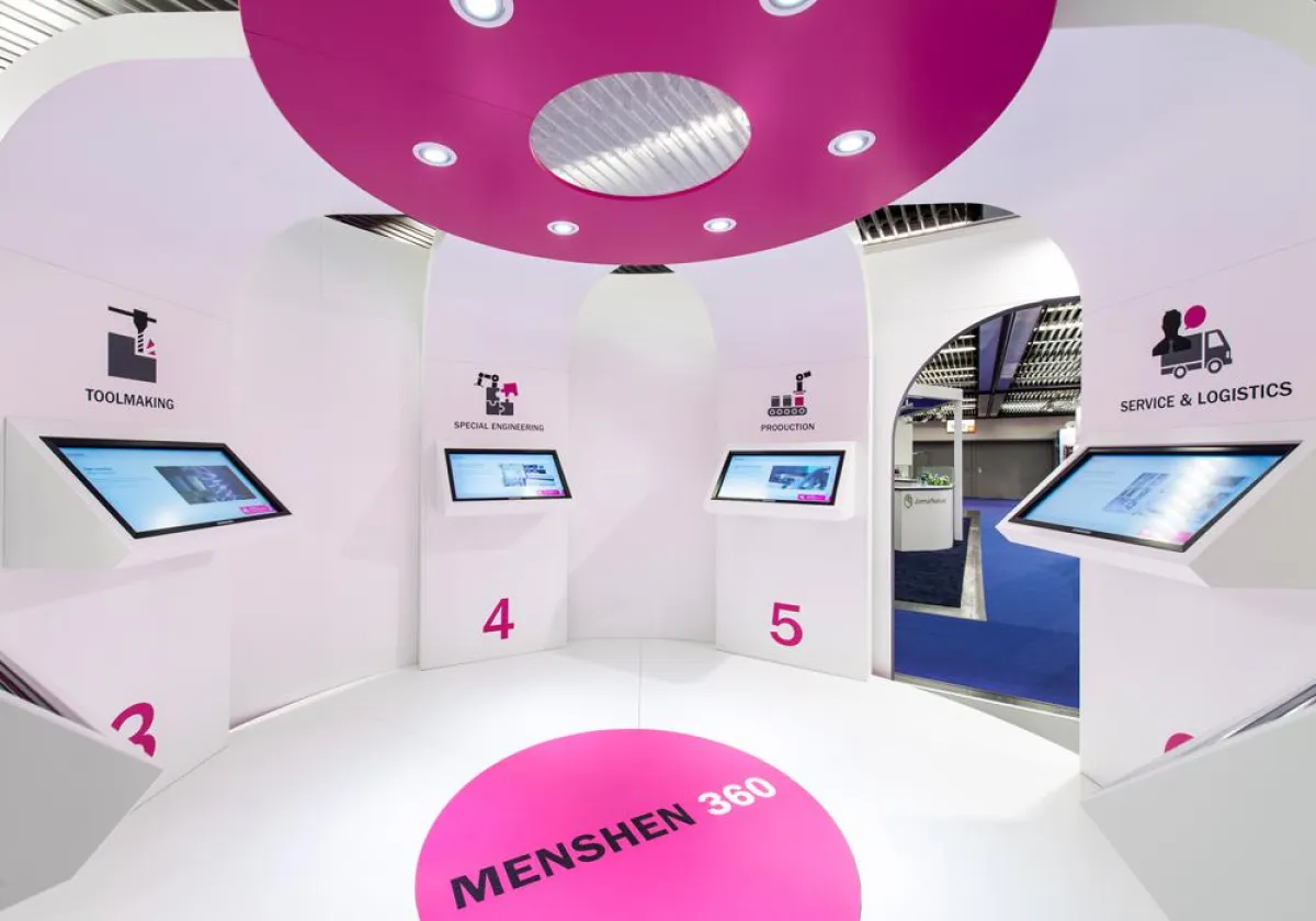 Rotunde - 360 Grad Menshen