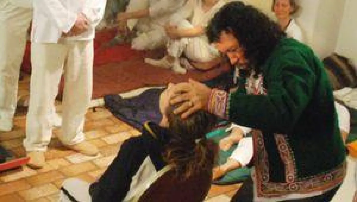 Schamanische Zeremonie mit Viejo Agustin