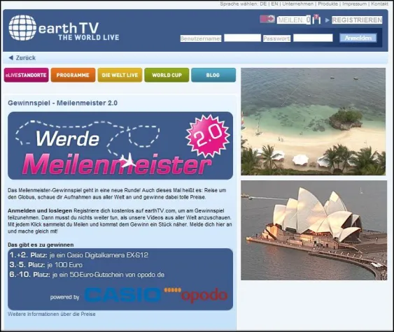 Meilenmeister gesucht - Neue Gewinnspiel-Runde startet am 10.08. 2009 Bild: Meilenmeister gesucht - Neue Gewinnspiel-Runde startet am 10.08. 2009