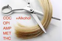 Bild: Haartest - Alkohol und Drogen in den Haaren nachweisen