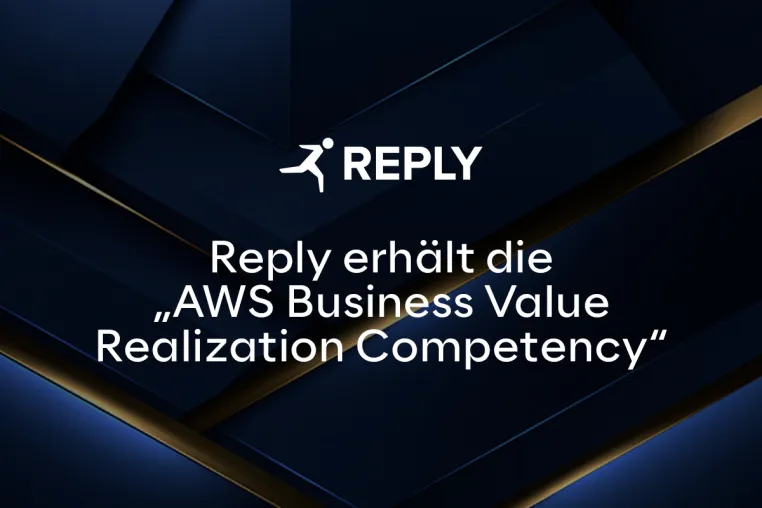 Bild: Reply erhält die "AWS Business Value Realization Competency"