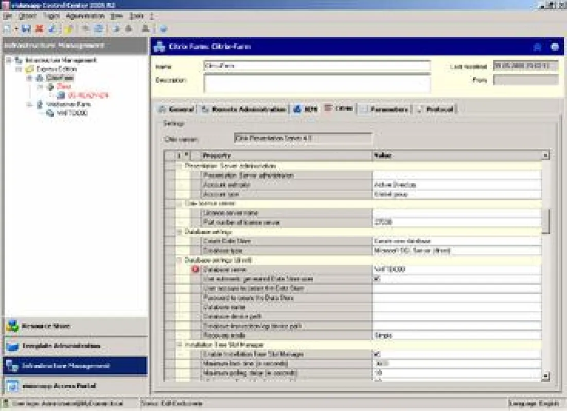 Über das visionapp Control Center (vCC) lässt sich die IT-Infrastruktur bequem organisieren.