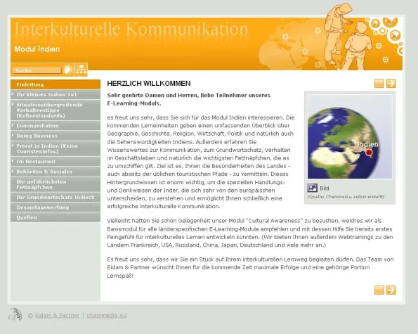 Interkulturelles Training trifft E-Learning Bild: Interkulturelles Training trifft E-Learning