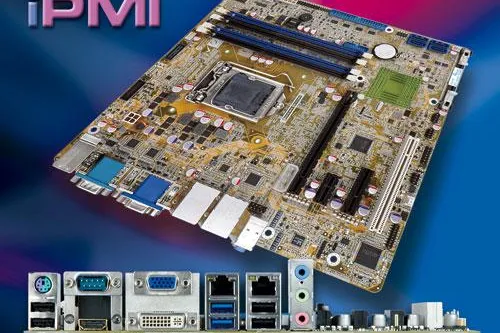 Bild: MicroATX Motherboard mit 4. Gen. Intel® Core™ CPUs und Fernwartungs-Modul