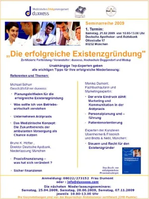 Bild: Erfolgreiche Existenzgründung für Ärzte