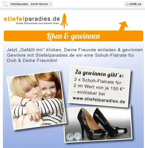 Bild: Teilen macht glücklich: 3 Schuh-Flatrates für Freundinnen zu gewinnen