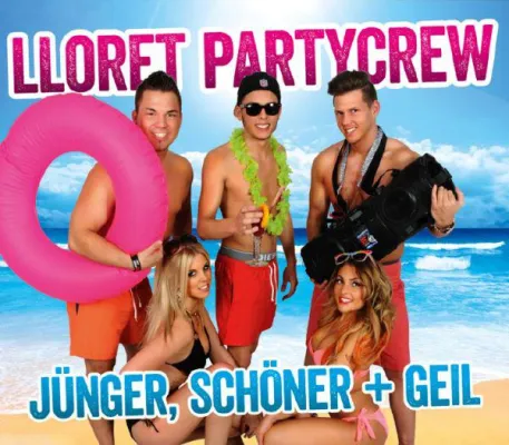Bild: LLORET PARTYCREW mit ihrer neuen Single JÜNGER, SCHÖNER + GEIL (ab 21. Juni)