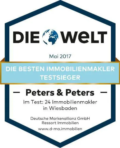 Bild: In Wiesbaden punktet Peters & Peters Sotheby’s International Realty beim Qualitätstest DIE WELT