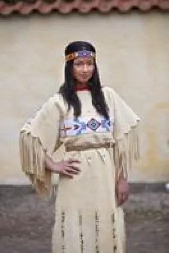 Karl May Festspiele Elspe: Im Sauerland trägt Momo Indianerkostüm Bild: Karl May Festspiele Elspe: Im Sauerland trägt Momo Indianerkostüm