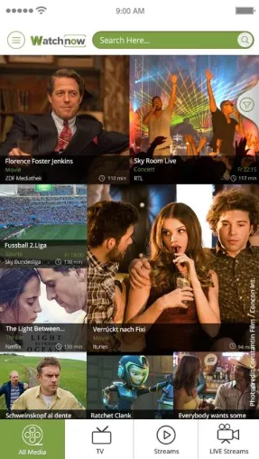 Bild: Noch viel mehr Filme noch schneller finden: weitere Funktionsverbesserungen bei Watchnow Streaming & TV Guide