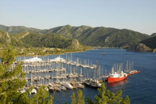 Bild: Neue Moorings Basis in Orhaniye, Türkei