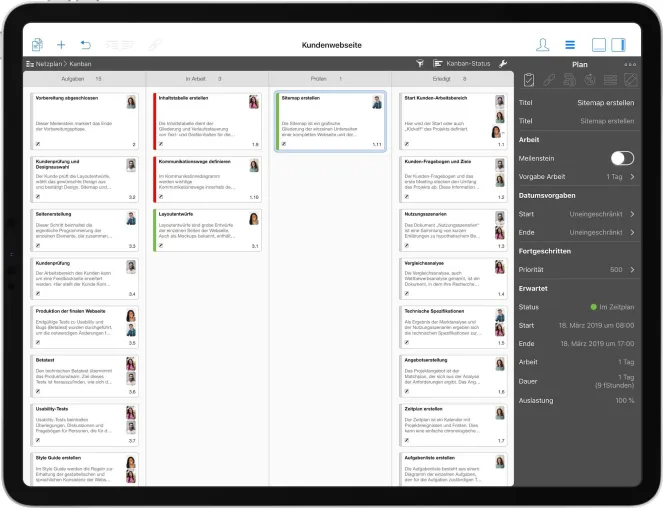 Projektmanagement zum Anfassen Bild: Projektmanagement zum Anfassen