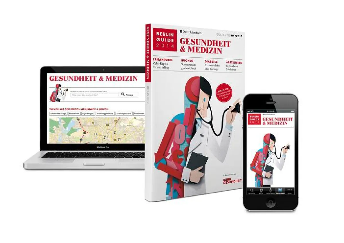 Das Telefonbuch: Berlin Guide „Gesundheit & Medizin“ 2014
