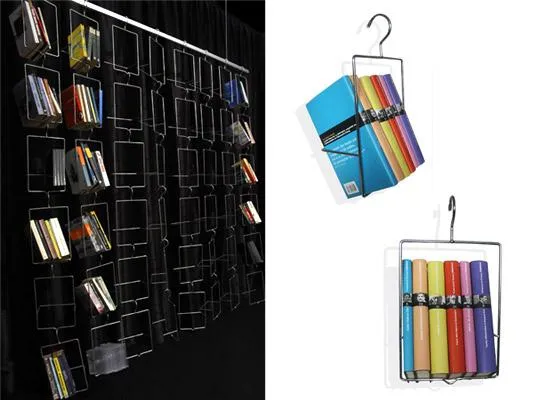 Bild: Bücherregal für Großstadtnomaden und Puristen - Preisgekröntes Regal Salkim kann erstmals in Deutschland bezogen werden