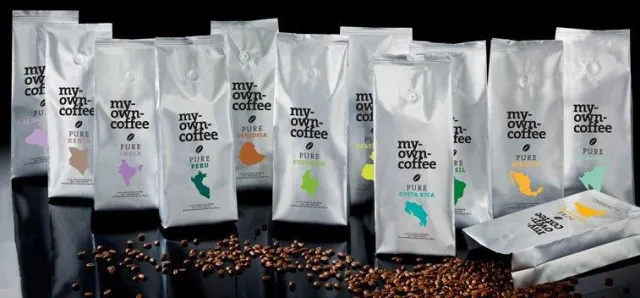 Bild: Kaffeebohnen mischen – die individuelle Kaffee-Kreation selbst zusammenstellen bei my-own-coffee