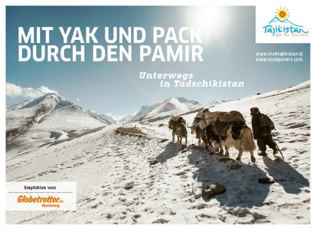Das neue E-Magazine informiert über Reisemöglichkeiten in der Pamir-Region in Tadschikistan.