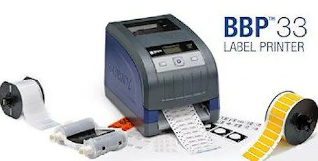 Brady BBP33 Etikettendrucker für Labor und Industrie Bild: Brady BBP33 Etikettendrucker für Labor und Industrie