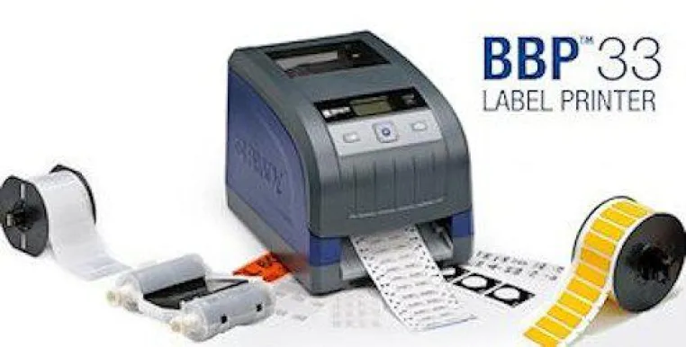 Brady BBP33 Etikettendrucker für Labor und Industrie Bild: Brady BBP33 Etikettendrucker für Labor und Industrie
