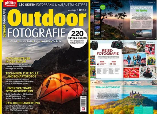 Bild: Neues Outdoor-Magazin für Reise-, Landschaft- und Natur-Fotografie
