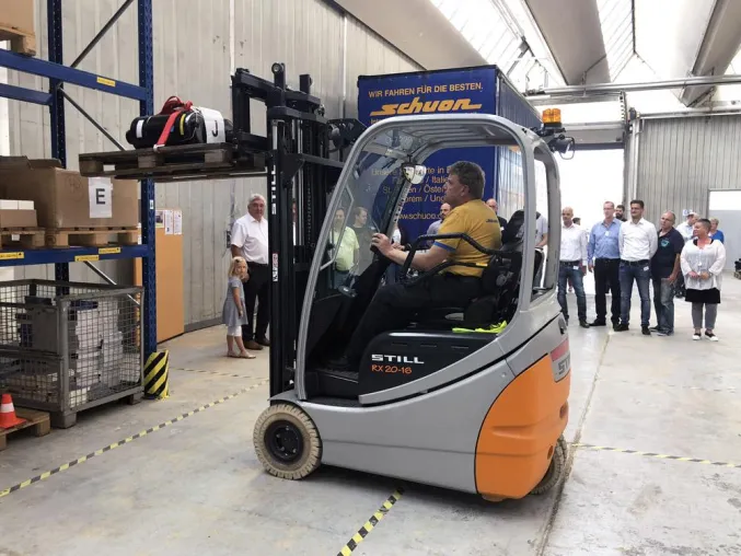 Bild: Professional Training Center GmbH eröffnet Lehrwerkstatt für logistische Berufsfelder