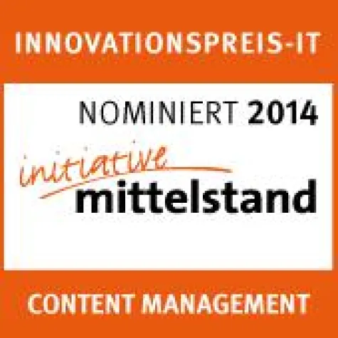 Bild: Innovationspreis-IT 2014: Pressmind ausgezeichnet